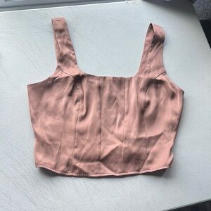 NWOT EXPRESS Blush Pink Sleeveless Women's Top size M